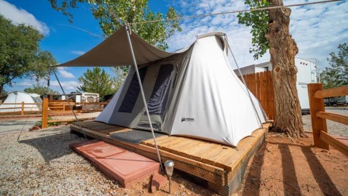 Funstays Glamping Setup Tent In Rv Park #2 Ok-T2 Moab Exterior foto