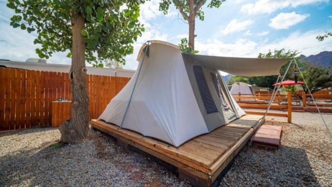 Funstays Glamping Setup Tent In Rv Park #2 Ok-T2 Moab Exterior foto