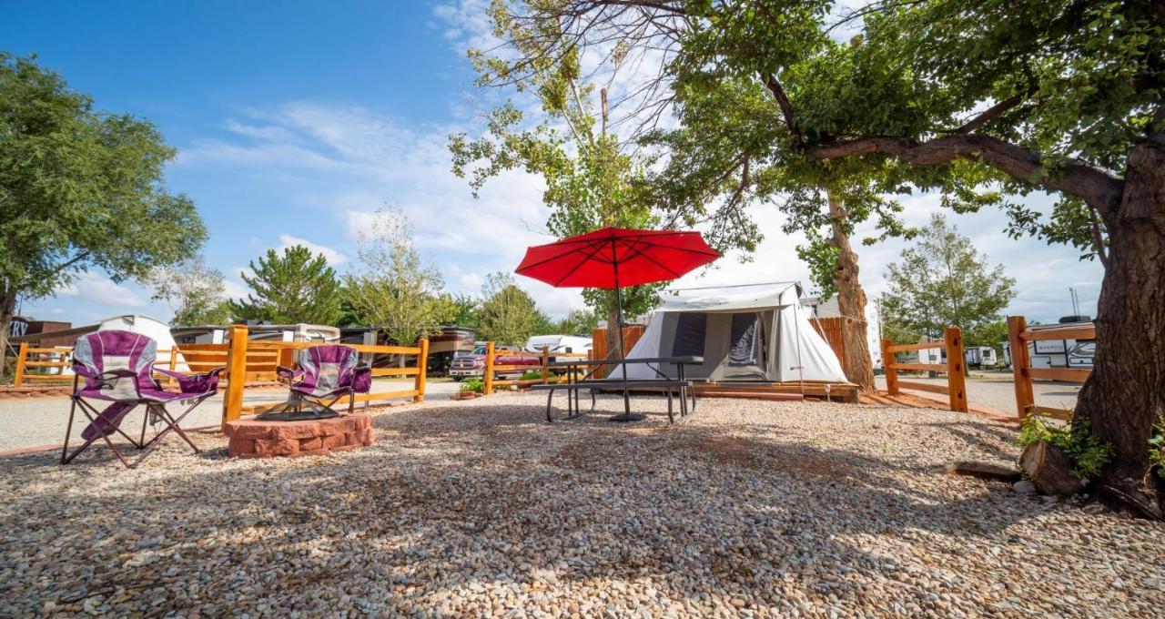 Funstays Glamping Setup Tent In Rv Park #2 Ok-T2 Moab Exterior foto